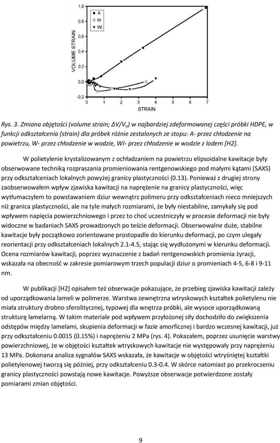 przez chłodzenie w wodzie, WI- przez chłodzenie w wodzie z lodem [H2].