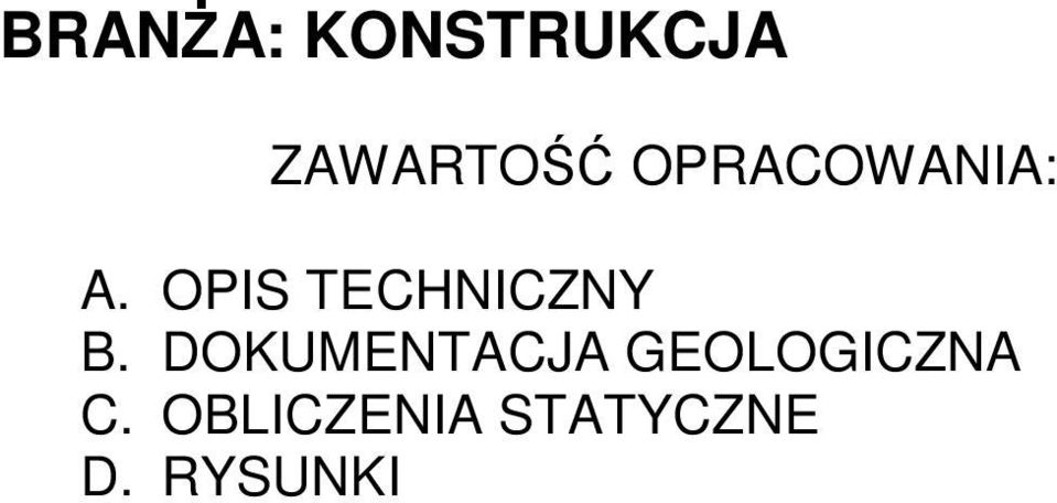 OPIS TECHNICZNY B.