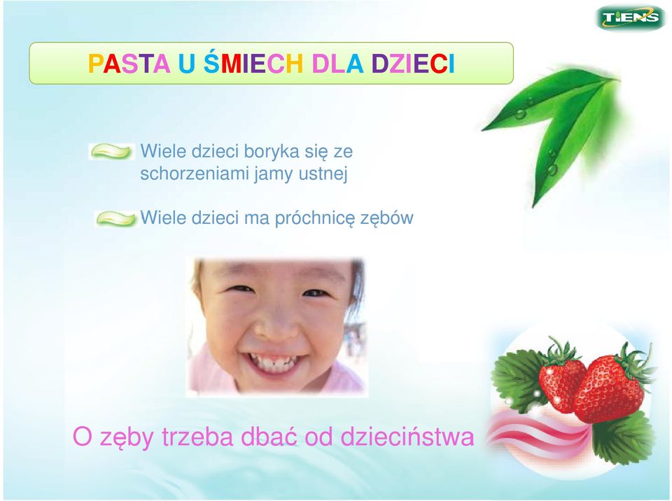 jamy ustnej Wiele dzieci ma