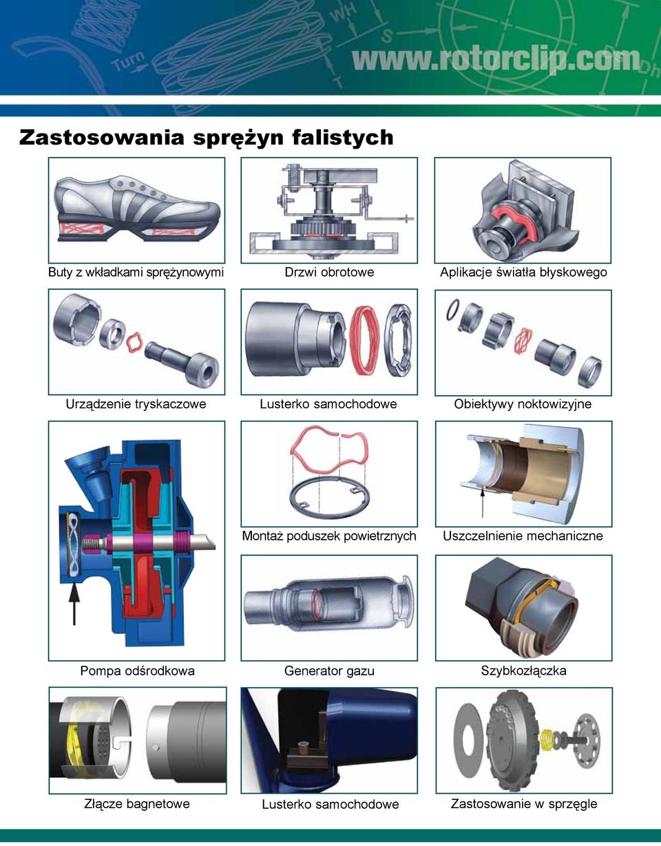 noktowizyjne Montż poduszek powietrznych Uszczelnienie mechniczne Pomp