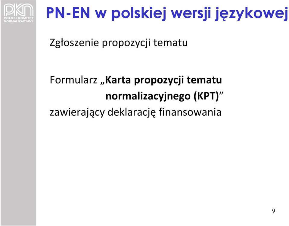 Karta propozycji tematu