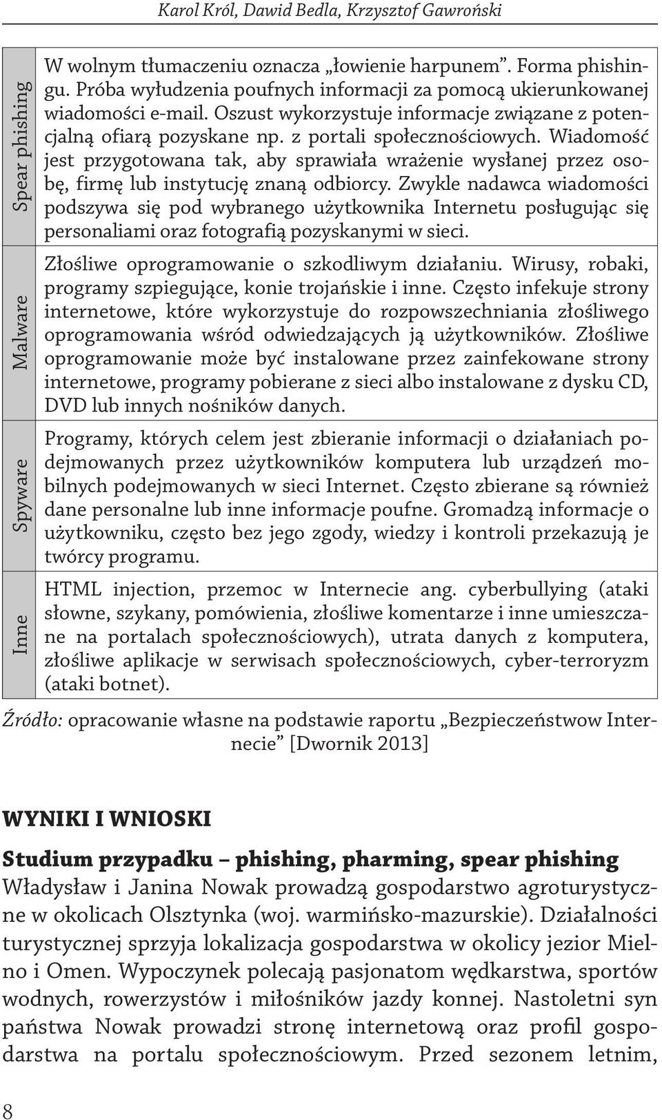 Wiadomość jest przygotowana tak, aby sprawiała wrażenie wysłanej przez osobę, firmę lub instytucję znaną odbiorcy.