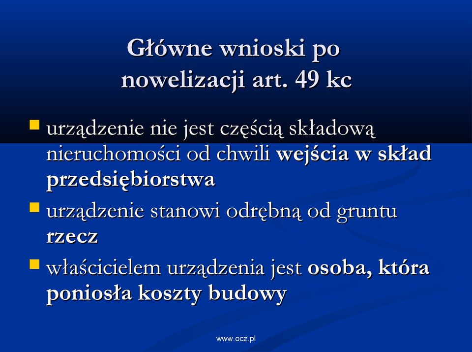 chwili wejścia w skład przedsiębiorstwa urządzenie stanowi