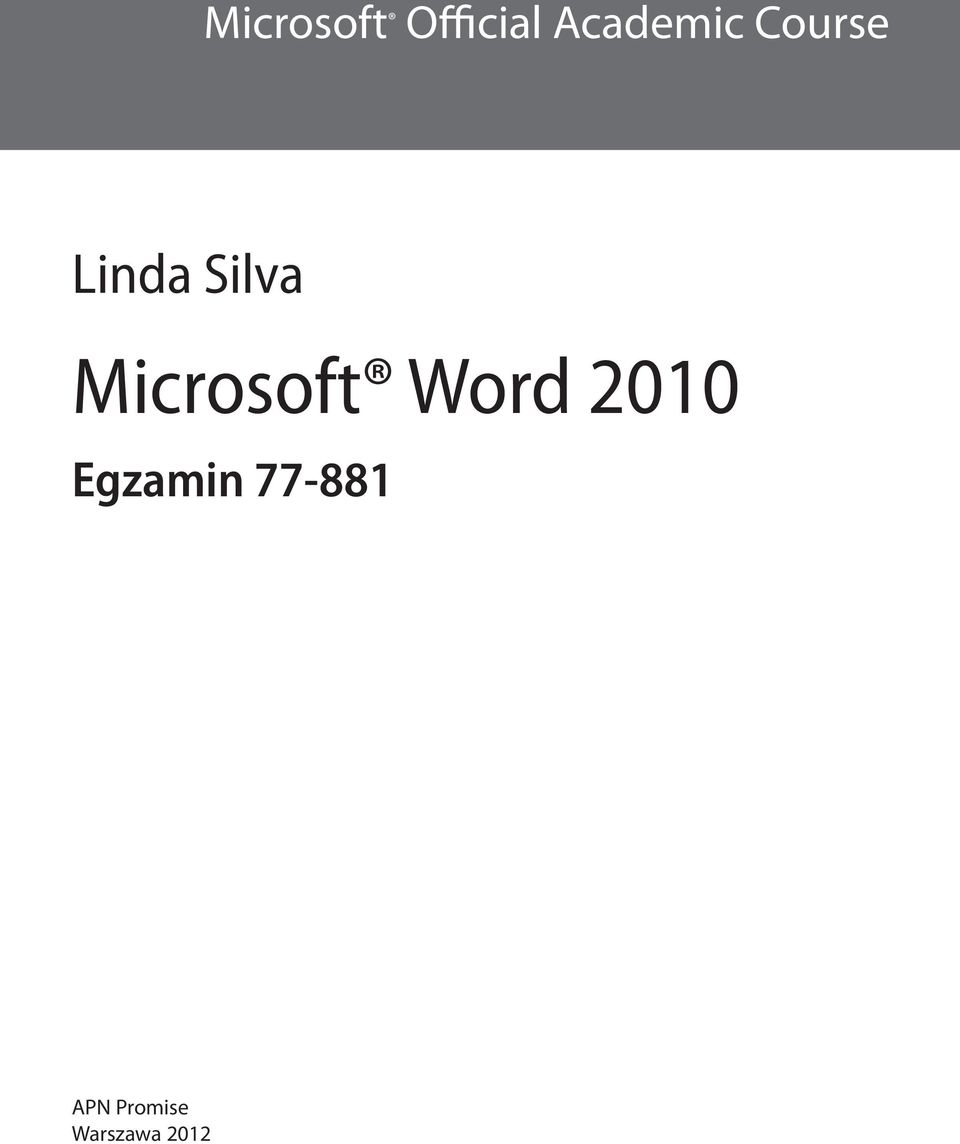 Silva Microsoft Word 2010