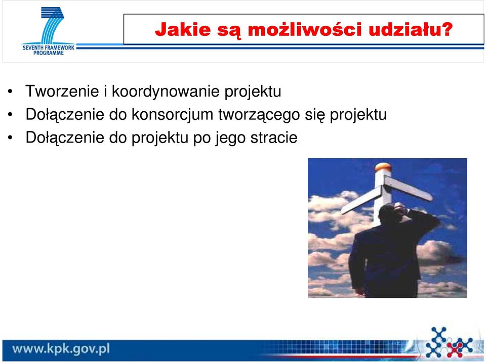 Dołączenie do konsorcjum tworzącego