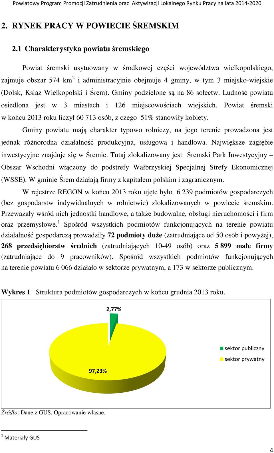 Książ Wielkopolski i Śrem). Gminy podzielone są na 86 sołectw. Ludność powiatu osiedlona jest w 3 miastach i 126 miejscowościach wiejskich.