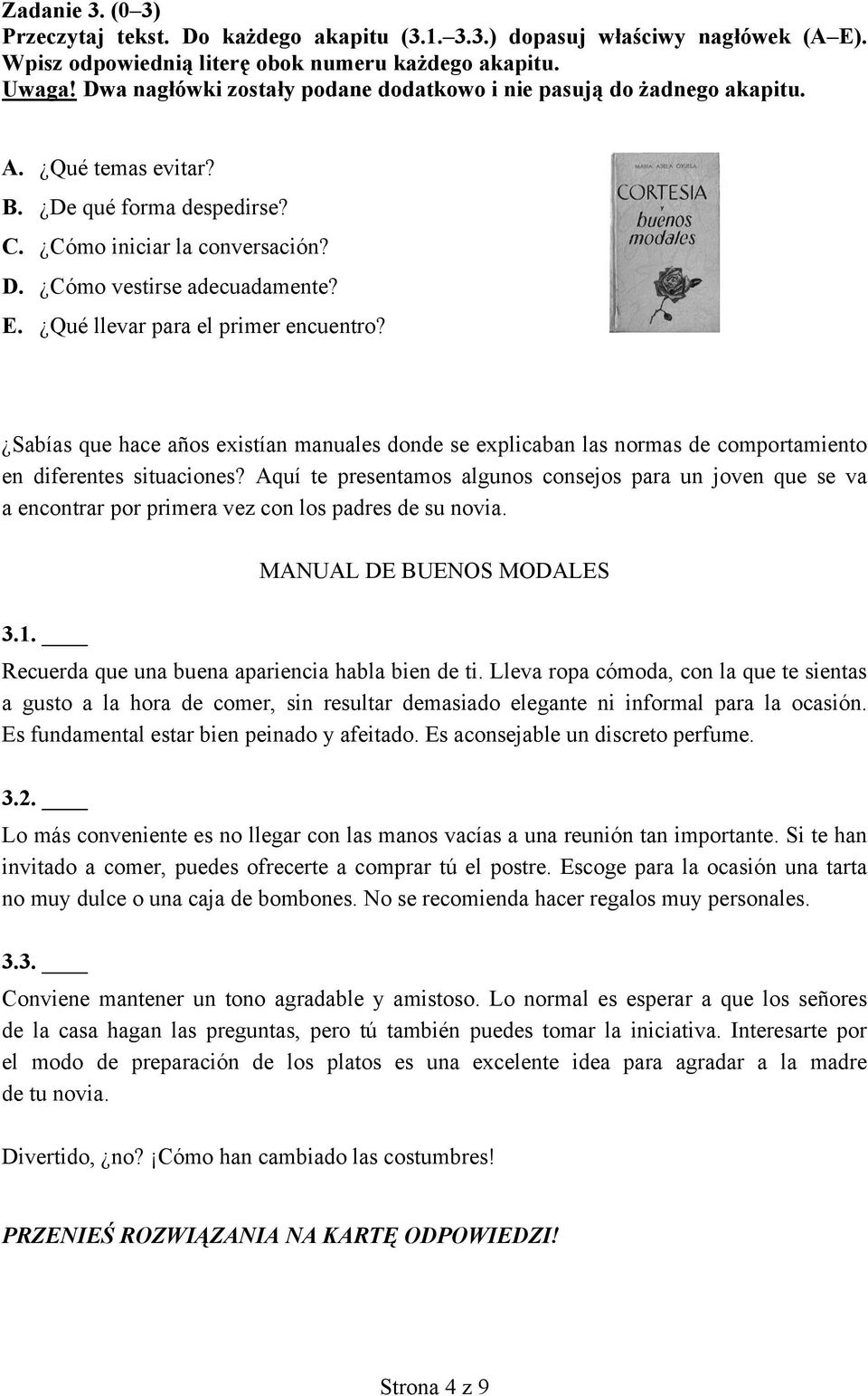 Qué llevar para el primer encuentro? Sabías que hace años existían manuales donde se explicaban las normas de comportamiento en diferentes situaciones?