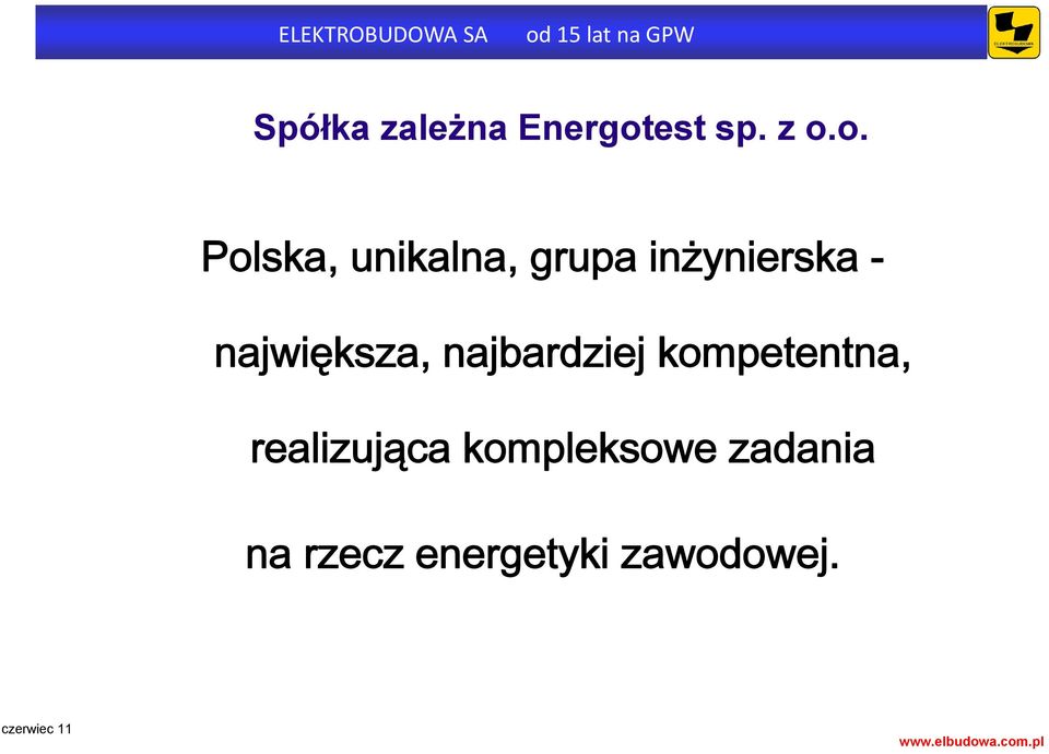 o. Polska, unikalna, grupa inżynierska -