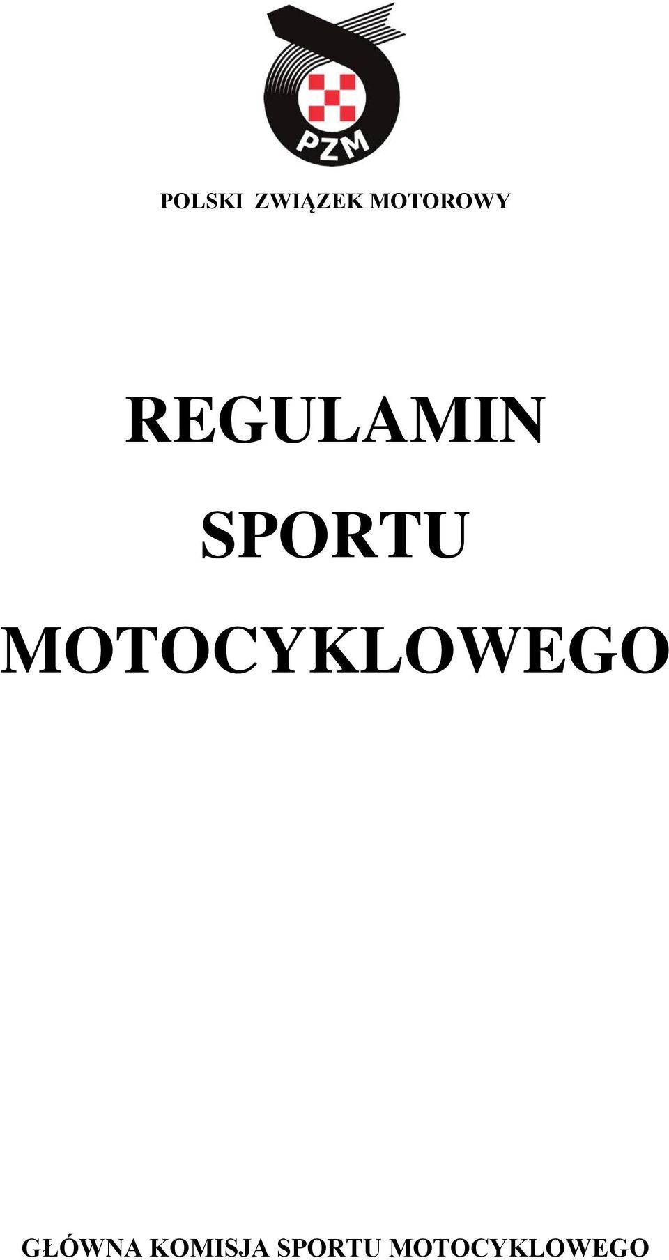 SPORTU MOTOCYKLOWEGO