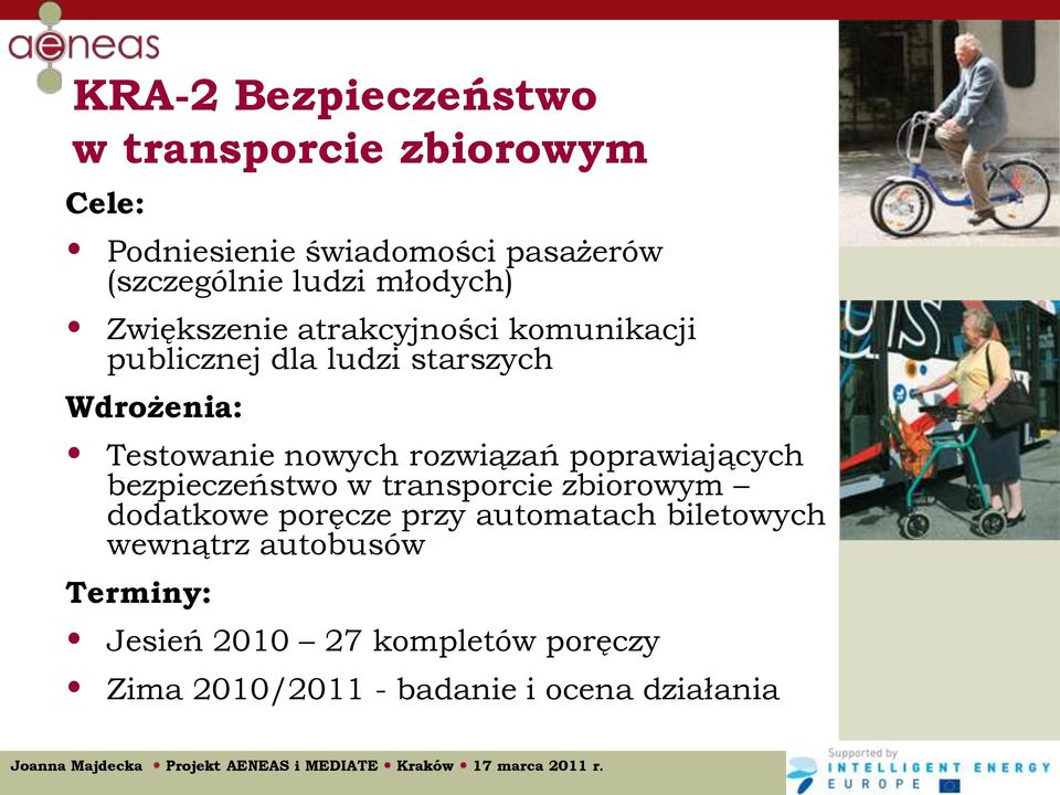 nowych rozwiązań poprawiających bezpieczeństwo w transporcie zbiorowym dodatkowe poręcze przy automatach