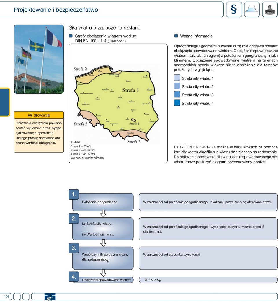 Ociążenie spowodowne witrem n terench ndmorskich ędzie większe niż to ociążenie dl terenów położonych wgłą lądu.