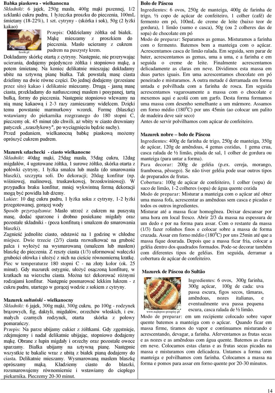 Dokładamy skórkę otartą z cytryny. Następnie, nie przerywając ucierania, dodajemy pojedynczo żółtka i stopniowo mąkę, a potem śmietanę.