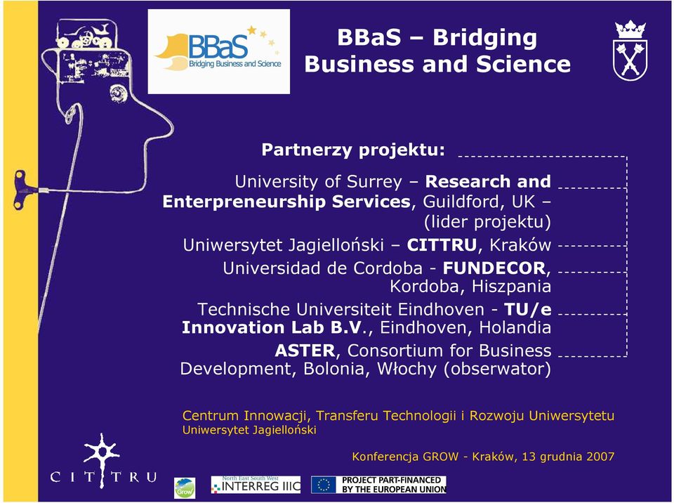 Kordoba, Hiszpania Technische Universiteit Eindhoven - TU/e Innovation Lab B.V.