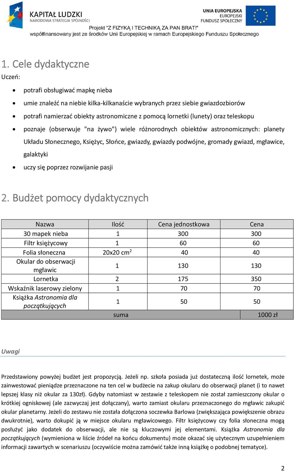 galaktyki uczy się poprzez rozwijanie pasji 2.