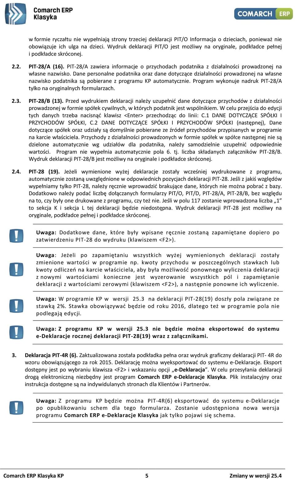 PIT-28/A zawiera informacje o przychodach podatnika z działalności prowadzonej na własne nazwisko.