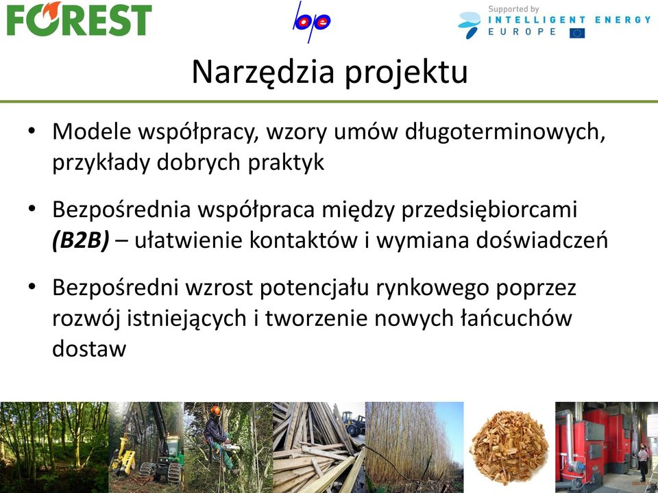 (B2B) ułatwienie kontaktów i wymiana doświadczeo Bezpośredni wzrost