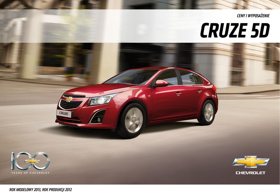 CRUZE 5D ROK