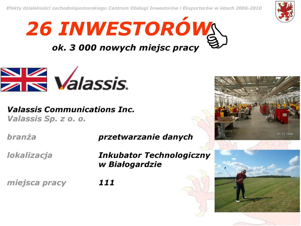 Communications Inc. Valassis Sp. z o.