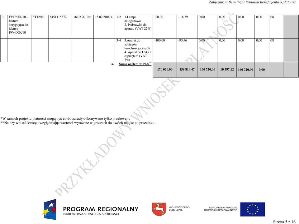 Aparat do USG z osprzętem (VAT 7%) -20,00-16,39 0,00 0,00 0,00 0,00 08-100,00-93,46 0,00 0,00 0,00 0,00 08 a.