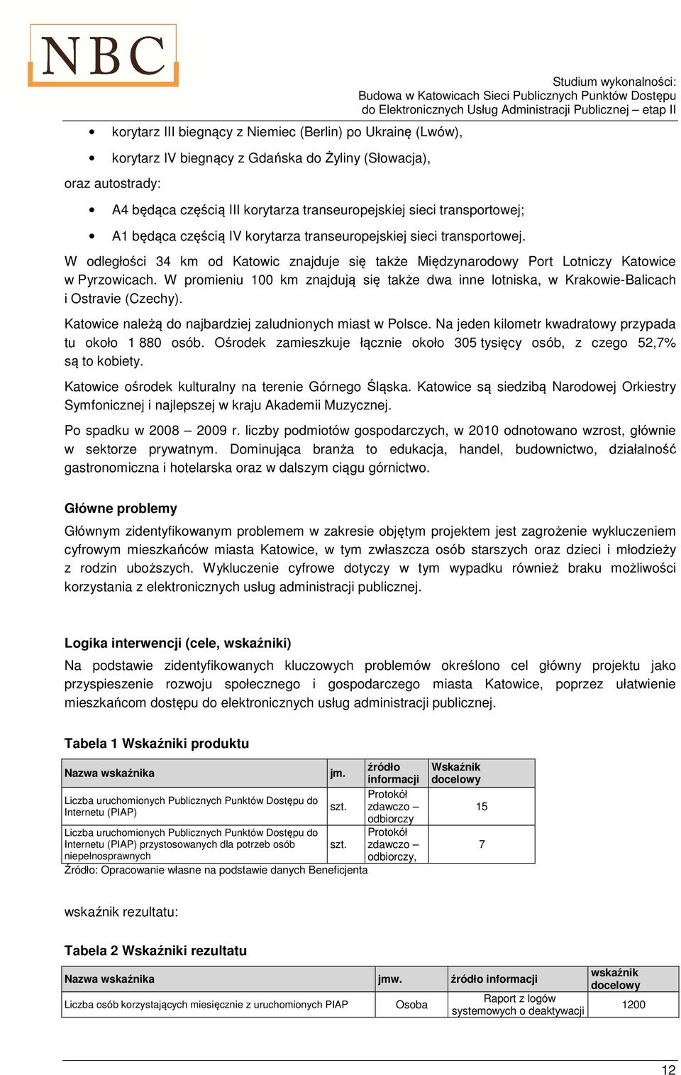 W odległości 34 km od Katowic znajduje się także Międzynarodowy Port Lotniczy Katowice w Pyrzowicach. W promieniu 100 km znajdują się także dwa inne lotniska, w Krakowie-Balicach i Ostravie (Czechy).