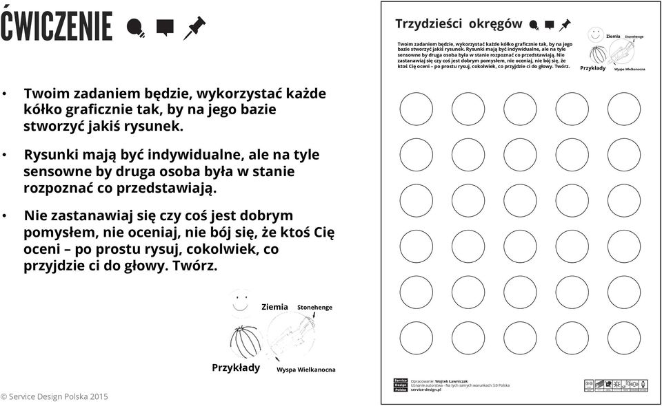 Nie zastanawiaj się czy coś jest dobrym pomysłem, nie oceniaj, nie bój się, że ktoś Cię oceni po prostu rysuj, cokolwiek, co przyjdzie ci do głowy. Twórz.