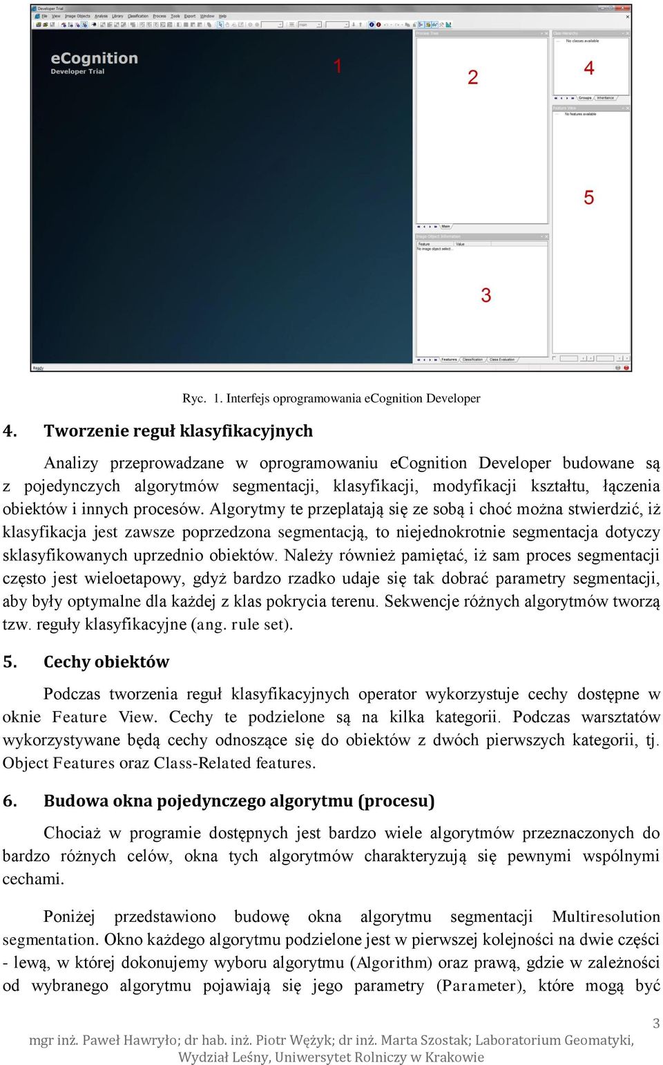 łączenia obiektów i innych procesów.