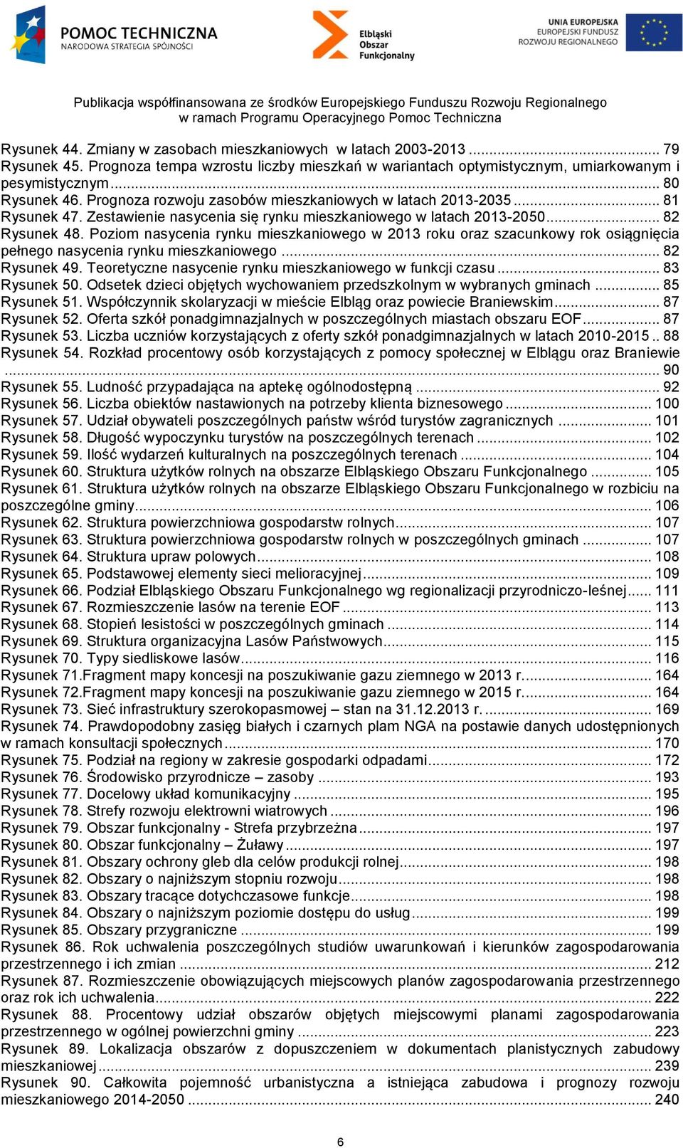 Poziom nasycenia rynku mieszkaniowego w 2013 roku oraz szacunkowy rok osiągnięcia pełnego nasycenia rynku mieszkaniowego... 82 Rysunek 49. Teoretyczne nasycenie rynku mieszkaniowego w funkcji czasu.