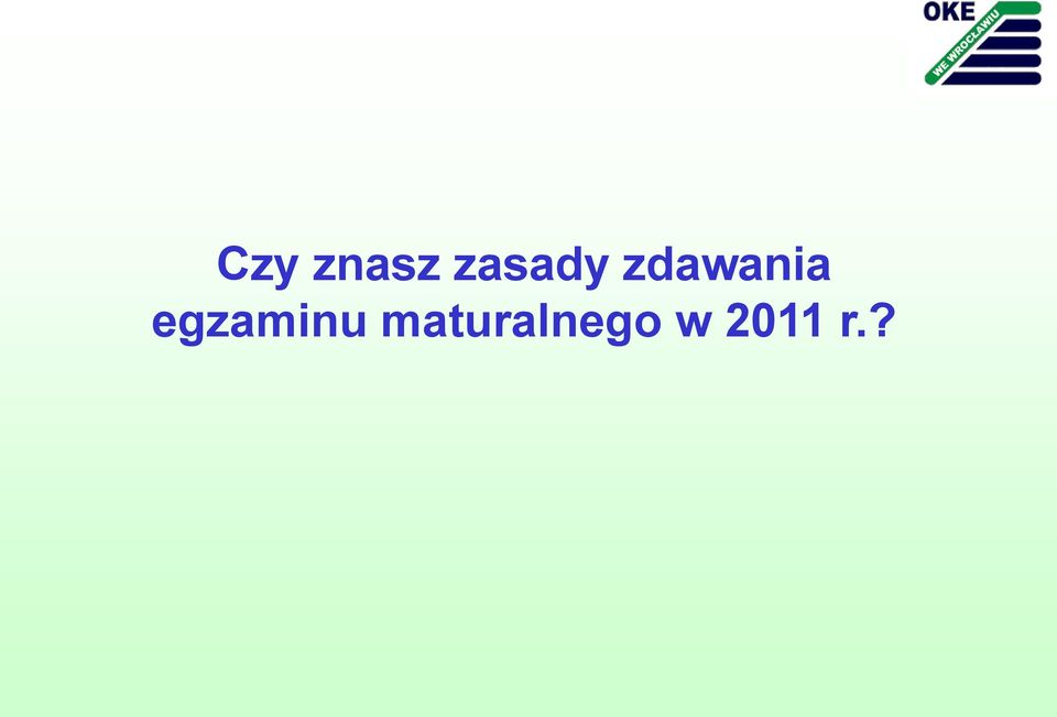 zdawania