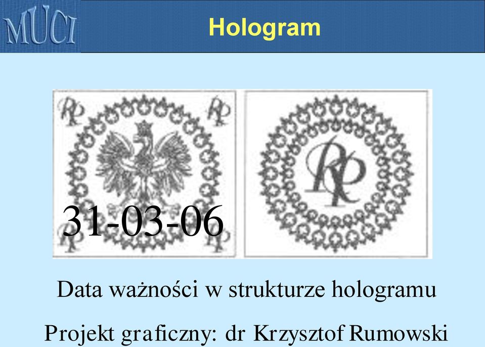 hologramu Projekt