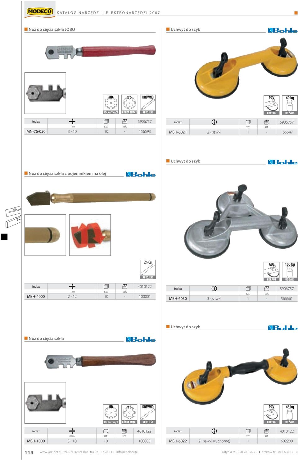 MBH-6030 3 - sawki 1-566661 Uchwyt do szyb Nóż do cięcia szkła HD x 6 PCV 45 kg KÓŁKA TNĄCE KÓŁKA TNĄCE RĘKOJEŚĆ KORPUS UDŹWIG index 4010122 MBH-1000 3-10 10-100003