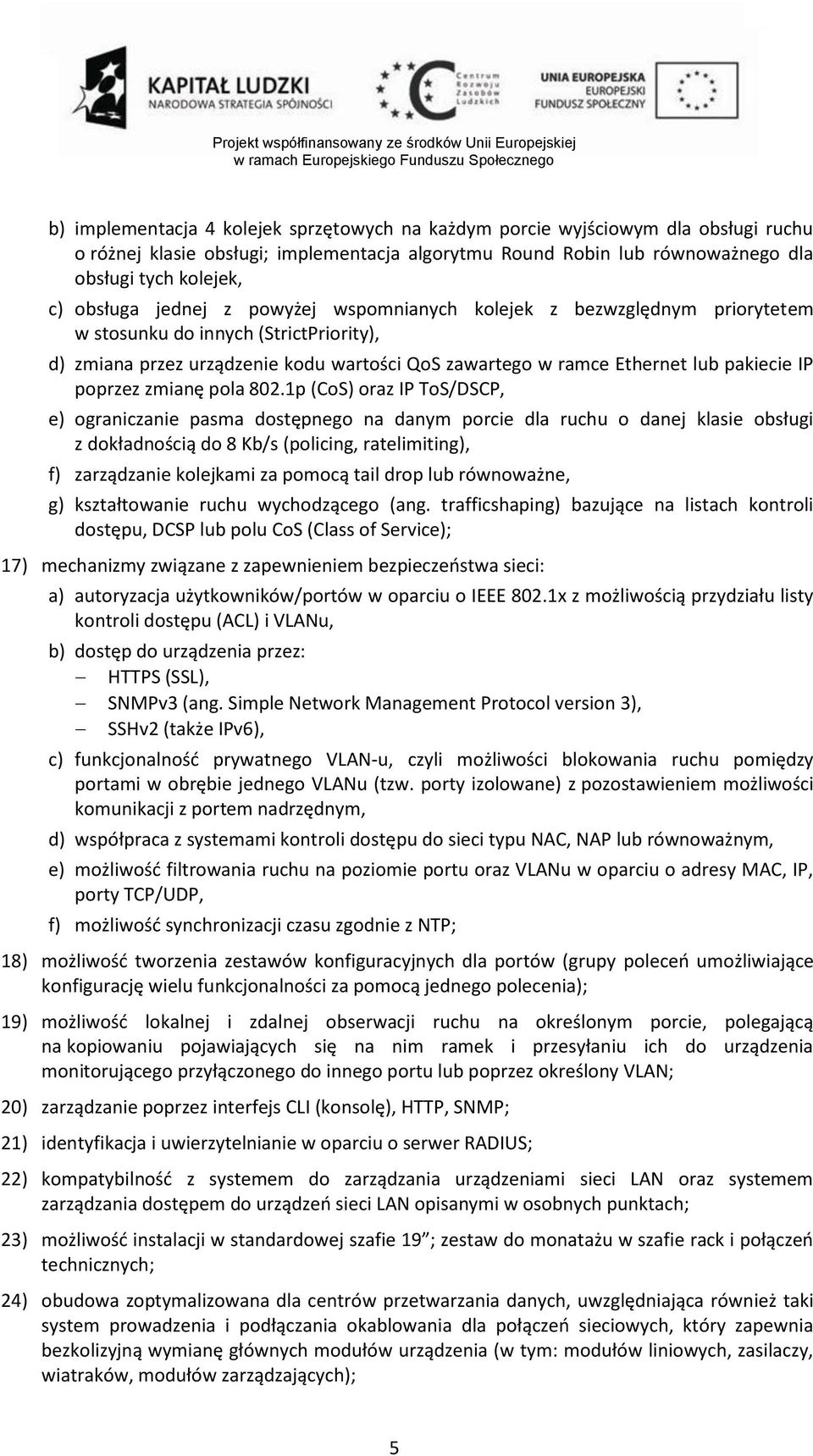 zmianę pola 802.