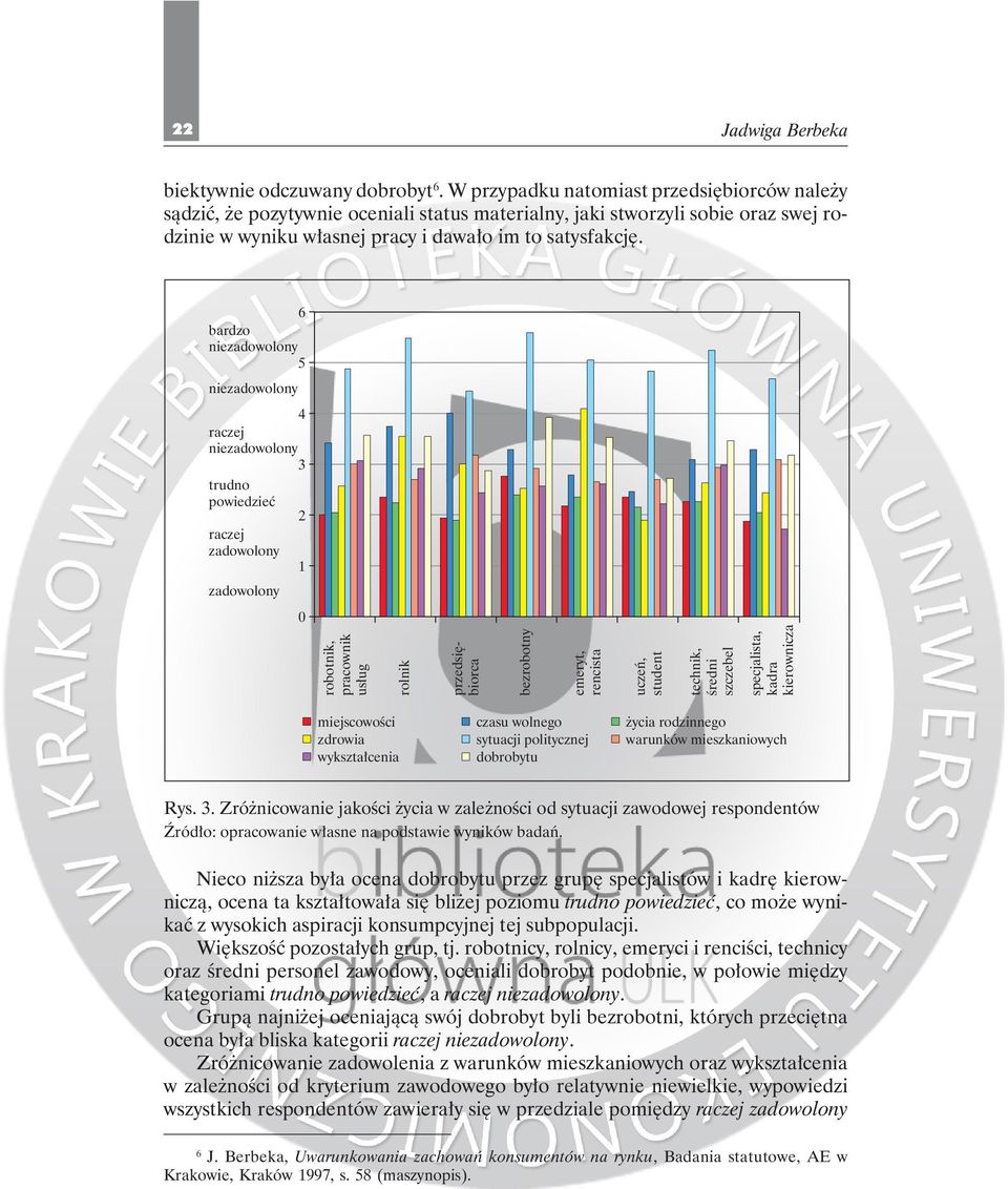 6 5 4 3 trudno powiedzieć 2 1 0 robotnik, pracownik usług rolnik przedsiębiorca bezrobotny emeryt, rencista uczeń, student technik, średni szczebel specjalista, kadra kierownicza miejscowości czasu