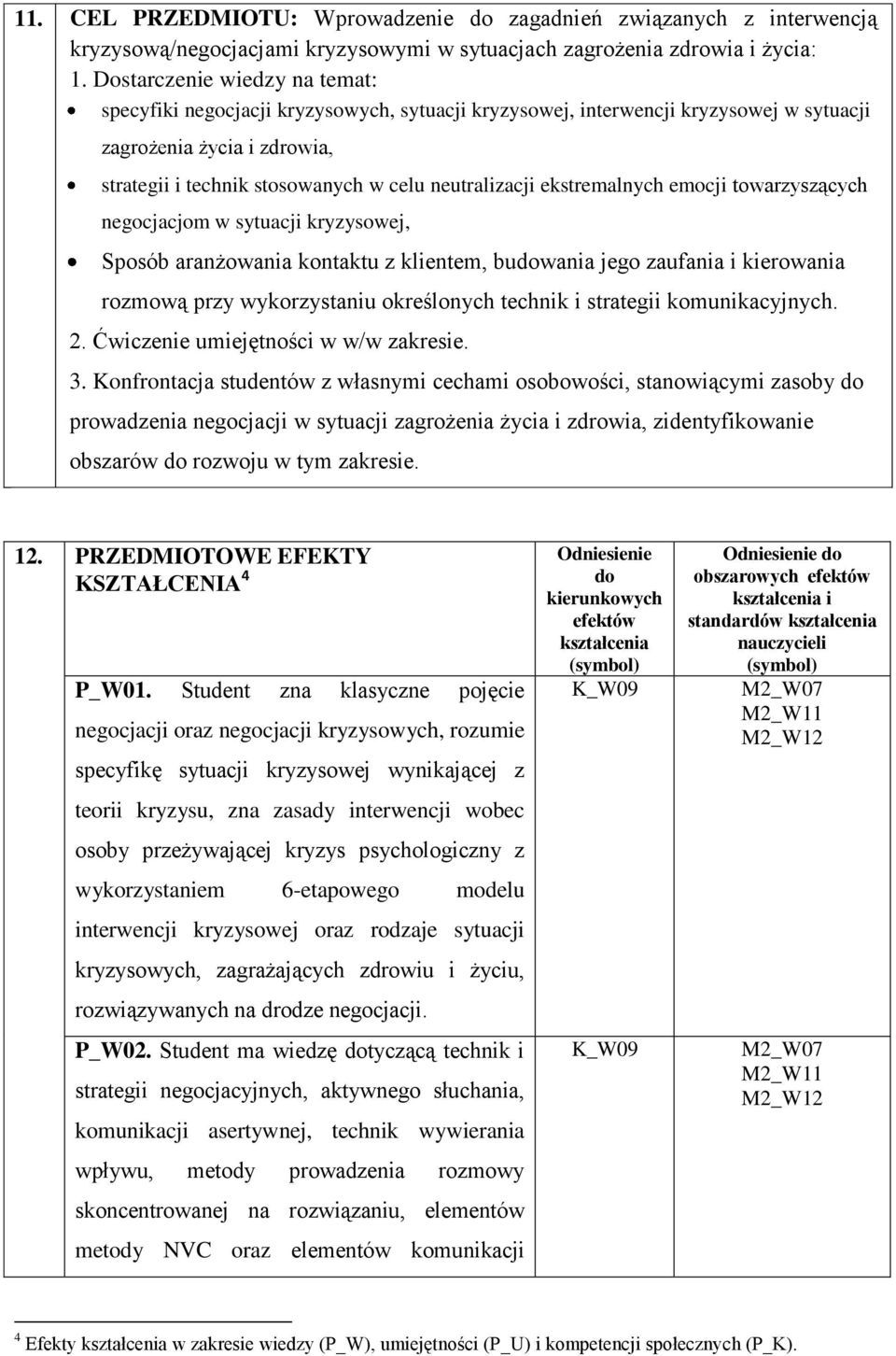 ekstremalnych emocji towarzyszących negocjacjom w sytuacji kryzysowej, Sposób aranżowania kontaktu z klientem, budowania jego zaufania i kierowania rozmową przy wykorzystaniu określonych technik i