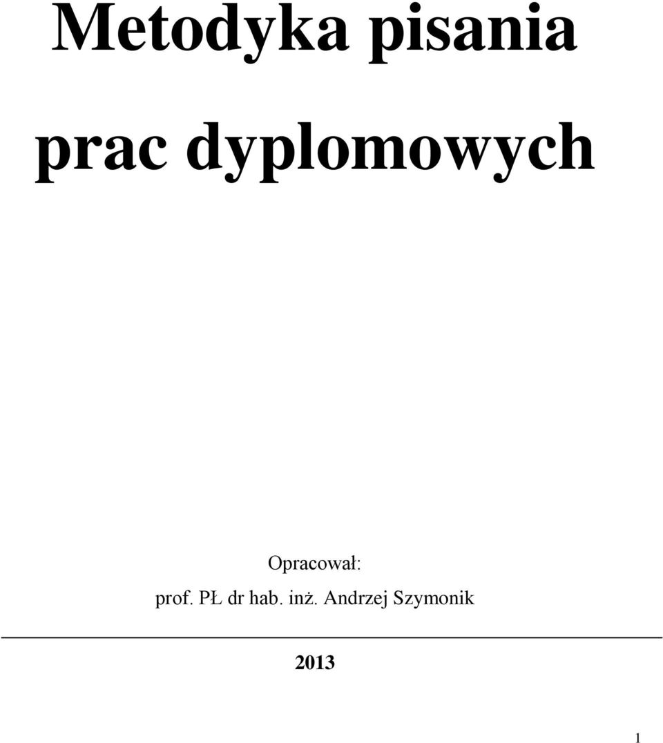 prof. PŁ dr hab. inż.