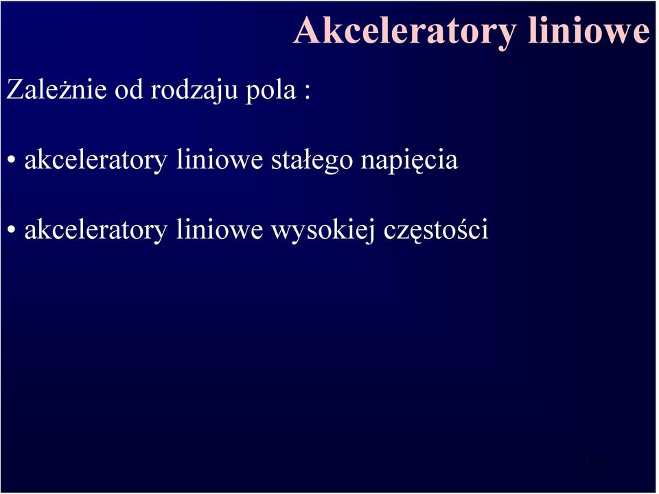 liniowe stałego napięcia