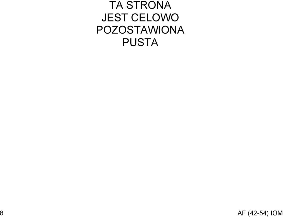 POZOSTAWIONA