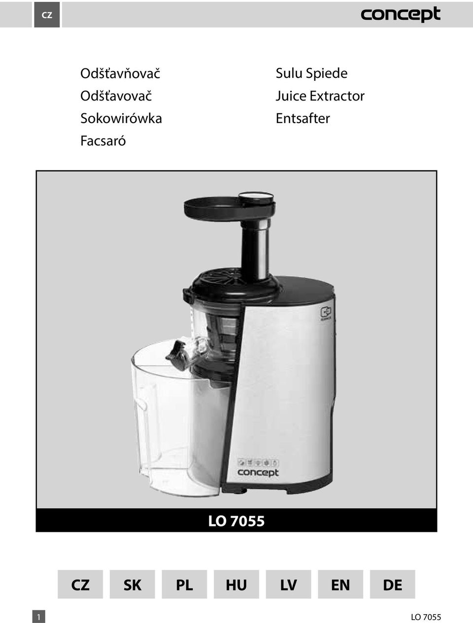 Spiede Juice Extractor