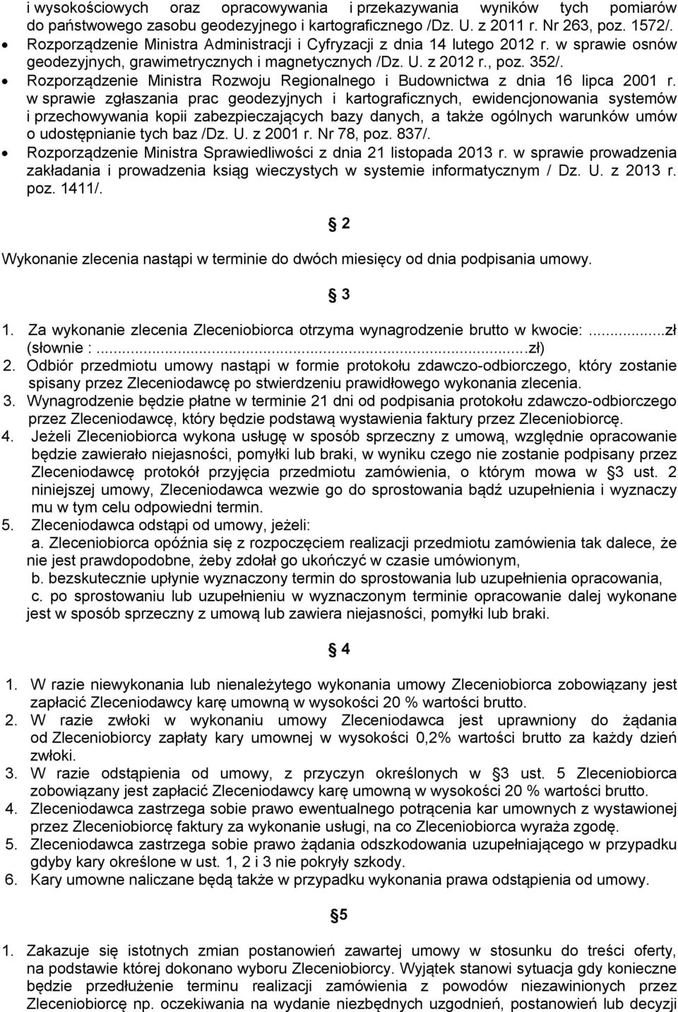 Rozporządzenie Ministra Rozwoju Regionalnego i Budownictwa z dnia 16 lipca 2001 r.