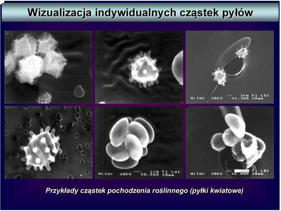 atmosferycznego cząstek pyłów