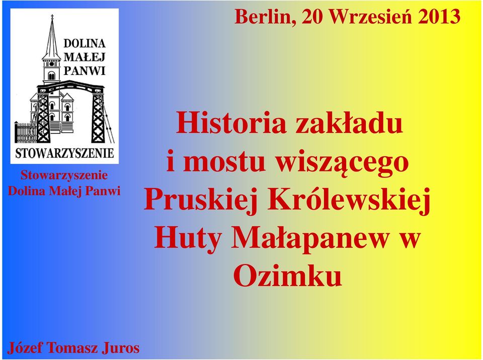 Panwi i mostu wiszącego Pruskiej