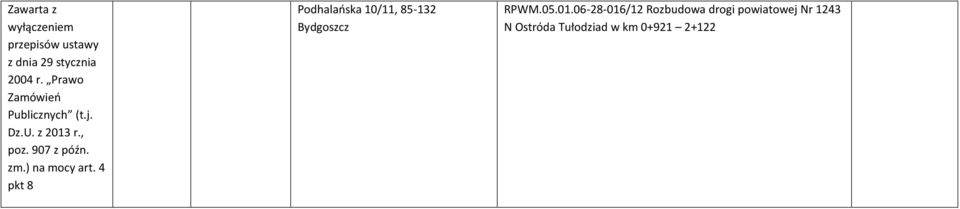 ) na mocy art. 4 pkt 8 Podhalańska 10/11, 85-132 Bydgoszcz RPWM.05.01.