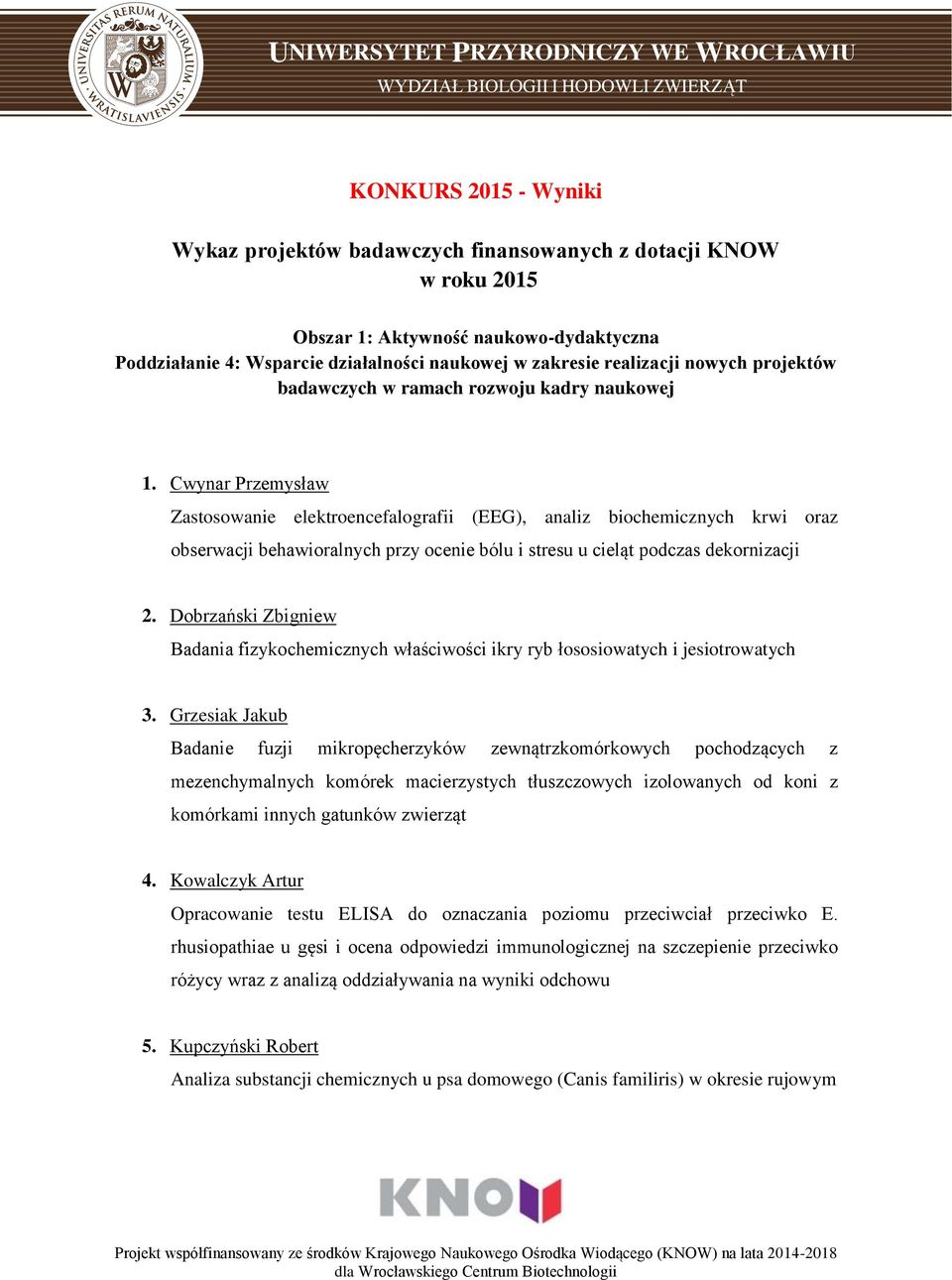 Dobrzański Zbigniew Badania fizykochemicznych właściwości ikry ryb łososiowatych i jesiotrowatych 3.