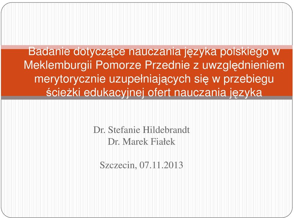 uzupełniających się w przebiegu ścieżki edukacyjnej ofert