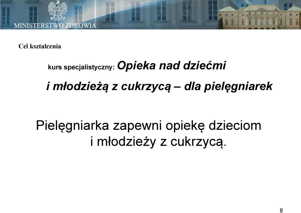 cukrzycą dla pielęgniarek Pielęgniarka