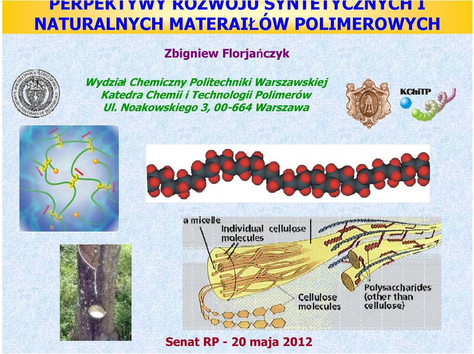 Politechniki Warszawskiej Katedra Chemii i Technologii