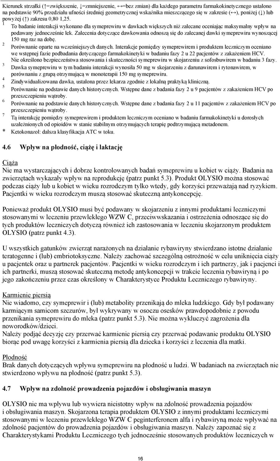 Zalecenia dotyczące dawkowania odnoszą się do zalecanej dawki symeprewiru wynoszącej 150 mg raz na dobę. 2 Porównanie oparte na wcześniejszych danych.