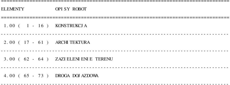 00 ( 1-16 ) KONSTRUKCJA -------------------------------------------------------------------------------- 2.