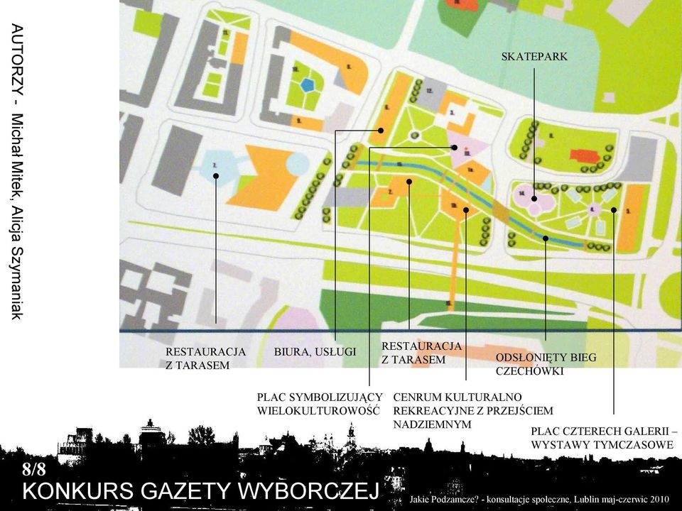 CZECHÓWKI PLAC SYMBOLIZUJĄCY CENRUM KULTURALNO WIELOKULTUROWOŚĆ