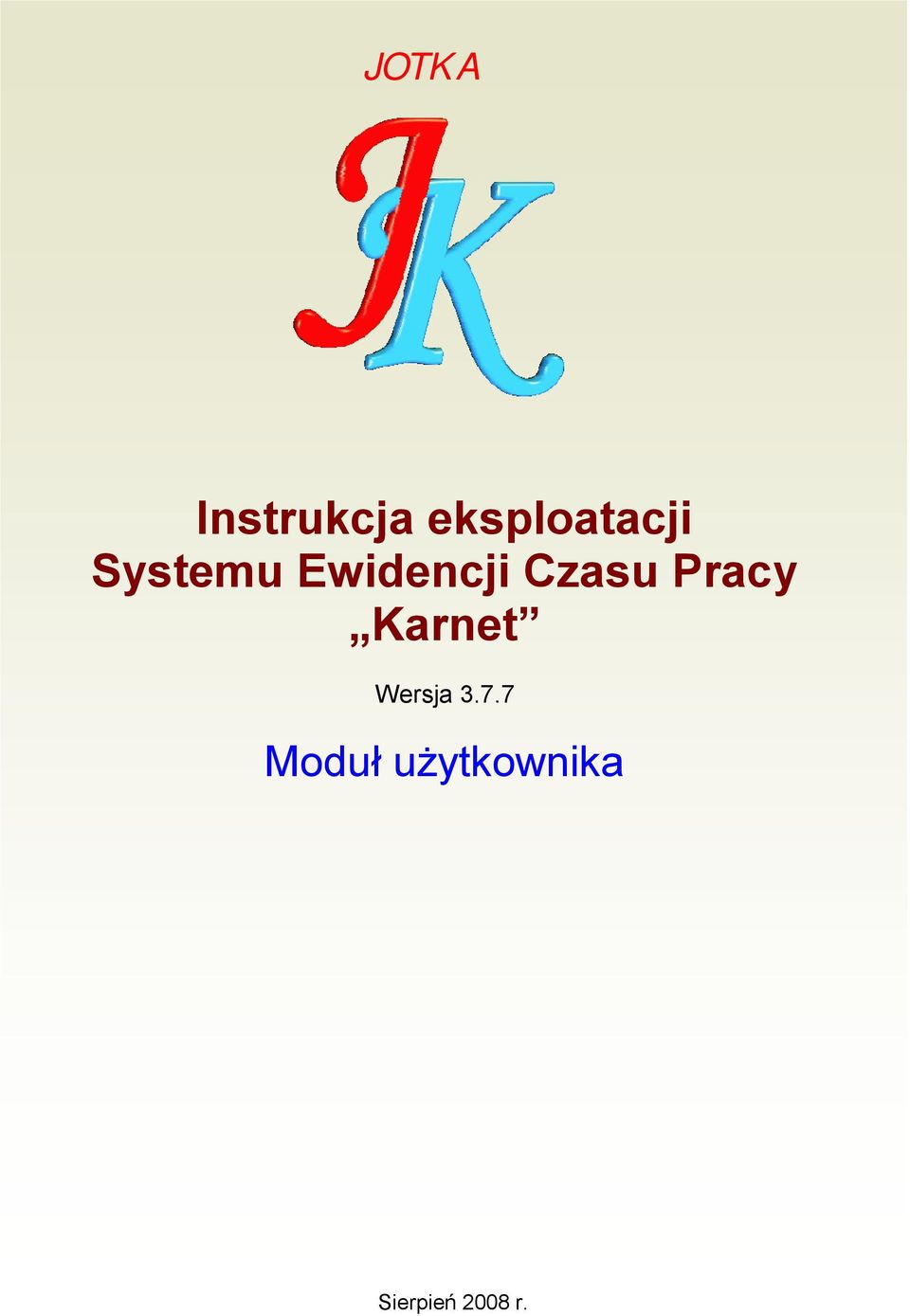 Ewidencji Czasu Pracy Karnet