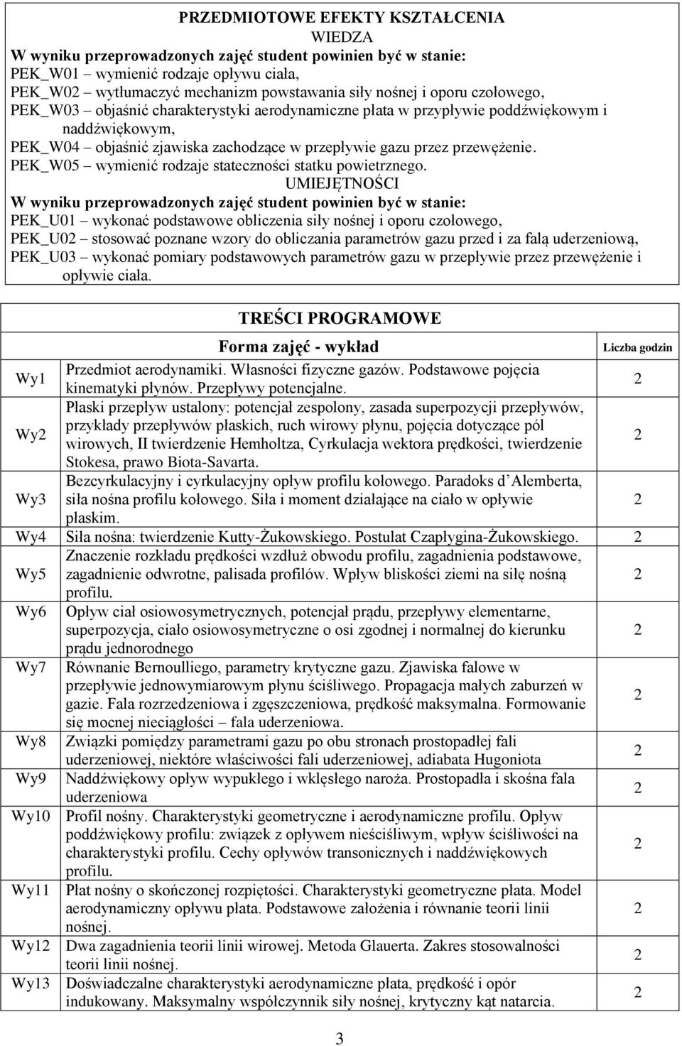 PEK_W05 wymienić rodzaje stateczności statku powietrznego.